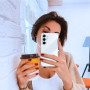 ivoler Coque pour Samsung Galaxy A35 5G, Ultra Transparent Étui de Protection en Silicone Antichoc avec Coins Renforcés, Clair M
