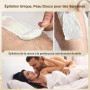 iFanzeTech Chauffe Cire Epilation Appareil Chauffe-cire: Kit Cire Épilation avec 400g Perles de Cire et bol silicone, Chauffe 10