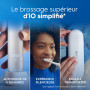 Oral-B Brosse à Dents Electrique iO 2 avec 1 Brossette de Rechange, Rose | 3 Modes de Brossage dont Douceur, Capteur de Pression