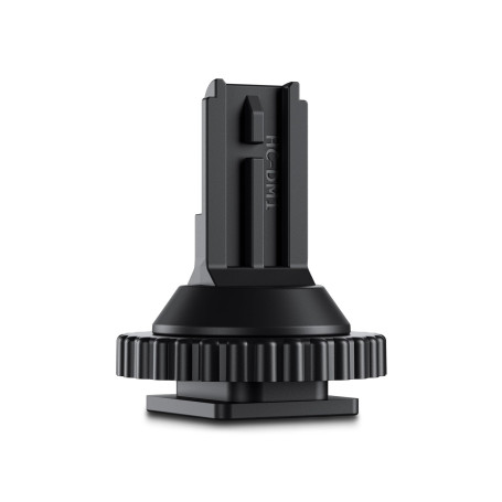 JJC Adaptateur à vis pour sabot froid pour appareil photo DJI Mic 1 - Sabot de flash monté avec filetage de trépied 1/4-20