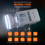 Godox ML150Bi Lumière vidéo LED bi-Couleur 2800K-6500K, 11 Modes FX, 61 054 Lux @1m, IRC 96, Prend en Charge Le contrôle Via App