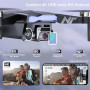 Drone GPS avec caméra 4K UHD pour adultes, 90 min de vol longue durée, moteur brushless, résistance au vent, suivi auto, retour