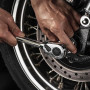 Faankiton 10PCS Douilles à Impact XZN 1/2", XZN à Choc M5-M19 CR-MO | Jeu de Douilles à Embouts XZN à Choc 1/2 Pouce M5 M6 M7 M8