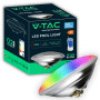 V-TAC Lampe LED Piscine Multicolore RGB 12W - AVEC TÉLÉCOMMANDE - PAR56 - Lampe en Verre Antichoc IP68 pour l'Éclairage des Pisc