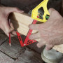 YIHAOH Traceur de Centre, Angle de Centrage en Aluminium, Centre Finder Jauge de Ligne Mesure de Précision, Marqueur Industriel,