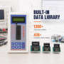 TSH -06F Intégré Circuit Testeur - Testeur IC Multifonction avec Plus de 1300 Circuits Modèle, Identification Automatique Transi
