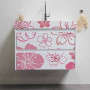 ORIGACH 4 pochoirs de Fleurs de Cerisier - 30 cm Grand Modèle de Dessin de Pochoir de Fleur pour la Peinture Sur Bois, Toile, Mu