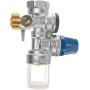 Caleffi 526152 Unité de Sécurité Chaudière et Batterie avec Vanne d'arrêt et Distributeur Réglable, 10 kW, 3/4"