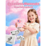 Appareil Photo Enfant Instantané Rose: HODDRCCN 1080P Appareil Photo Instantané - Carte 32GB - Jouet Cadeau pour Filles Garçons