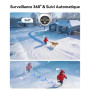 Imou 4K Caméra Surveillance WiFi Exterieure sans Fil Solaire 4G + Carte SIM | AOV 24/7 Enregistrement, WiFi 6(2,4/5GHz),15000mAh