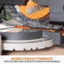 Evolution Power Tools R210MTS-G2 Scie à onglet/scie de table convertible, coupe multi-matériau, angle de biseau -47° & d'onglet