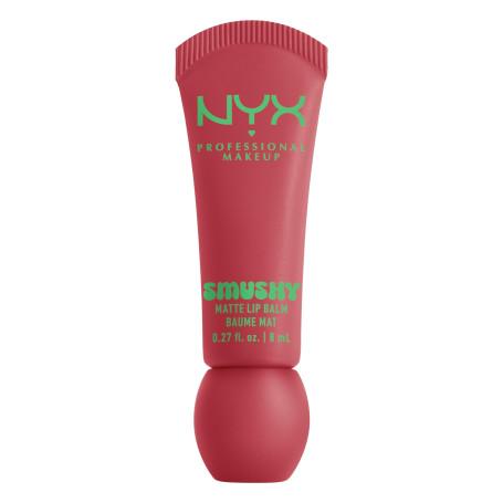 NYX Professional Makeup Smushy Baume Lèvres Mat Floutant Snuggle Szn | Poudre riz mochi céramides, Pigmentation modulable, Appli