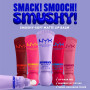 NYX Professional Makeup Smushy Baume Lèvres Mat Floutant Snuggle Szn | Poudre riz mochi céramides, Pigmentation modulable, Appli