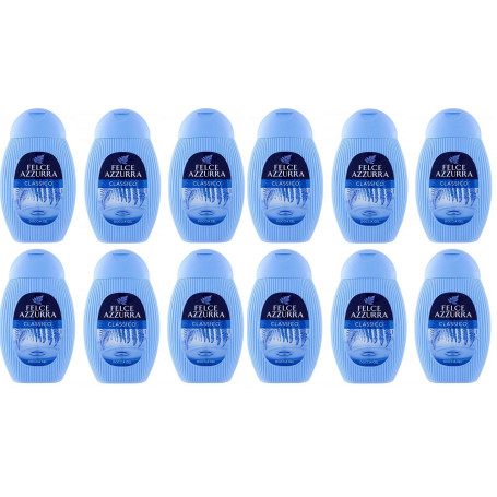 Felce Azzurra Paglieri Gel douche classique 12 x 250 ml. (3 litres)