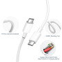 USB C Chargeur Rapide pour iPhone 16/16 Plus/16 Pro/16 Pro Max/15/15 Plus/15 Pro/15 Pro Max, 25W Type C Prise avec 2M Cable Sect