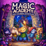 Magic Academy: Cozy Fantasy Coloring Book for Adults and Teens with Witches, Wizards, Spells, Potions, and Magical School Advent