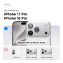 elago Coque Magnétique en Silicone pour iPhone 18 Pro / 17 Pro | Compatible avec Tous Les Accessoires MagSafe, Silicone Liquide 