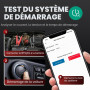 LAUNCH BST360 Testeur de Batterie Voiture 12V | 100-2000 CCA Bluetooth Outil Analyseur de Batterie Auto, Tests de Santé de Charg