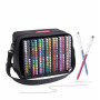languo Stylos Gel Acrylique, 252 Pièces, 234 Couleurs, Pointe 0,6 mm | Étui de Transport Pratique Encre fluide et couleurs vives