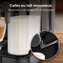 Cecotec Cafetières Express Semi-automatiques Power Espresso Touch ColdBrew Latte. 1350W, 20 Bars, Froid, Tiède ou Chaud, Écran T