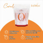 Italwax Top Line Coral 450g - Cire Pelable Professionnelle | Formule sans colophane idéale pour les peaux sensibles - Recommandé