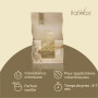 Italwax White Chocolate 1Kg - Cire pelable pour l’épilation sans bandes | Formule naturelle pour tous les types de peau- Recomma
