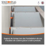 Space-Plug Lot de 25 Entretoises Réglables Multi-Usages pour Fixation de Meubles de Cuisine, de Salle de Bain, d'Armoires de Cha