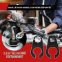 DBREAKS Lot de 5 Douilles Sondes Lambda 22mm Outil Sonde Lambda | Jeu de clés, réparation de filetage, pour la plupart des véhic
