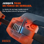 PRESCH Serre-joint horizontal 2 pcs. – Presse d'établi pour trous Ø20mm | Incl 2x crochets d'établi & 4x vis de serrage - Mainti
