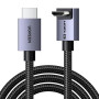 UGREEN 8K Câble HDMI 2.1 Coudé 90° 8K 60Hz 4K 240Hz Haute Vitesse 48Gbps | Cordon HDMI Aluminium Dynamic HDR Dolby Atmos HDCP Tr