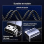 UGREEN 8K Câble HDMI 2.1 Coudé 90° 8K 60Hz 4K 240Hz Haute Vitesse 48Gbps | Cordon HDMI Aluminium Dynamic HDR Dolby Atmos HDCP Tr