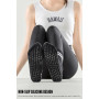 Gendewiner Chaussettes Pilates Yoga En Coton Taille UE 35-42 Antidérapantes Pour Femmes Et Hommes