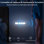 Lampe LED Rechargeable Cuisine Reglette - Lumiere Sous Meuble Placard | Interieur, Sans Fil, Mouvement Detecteur, Eclairage Lumi