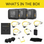 Deity TC-1 KIT Lot de 3 boîtiers de Code horaire sans Fil, Radio 2,4 G, précision du Code horaire 0,5 ppm, 8 canaux, Bluetooth 5