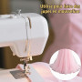 BOXOB 10m Guide Ourlet en Tissu, Bande à Arêtes Poisson pour Couture | Baleine Réutilisable pour Mousseline Robes en Soie Jupes