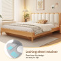 kaiyaya Lot de 4 Supports de draps-Housses avec Bandes de Fermeture, Porte-Matelas Contre Le Glissement, résistants, Attaches d'