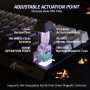 ATTACK SHARK X68 HE Clavier 8000Hz Rapid Trigger, Clavier Gamer Filaire RGB 60% avec Précision RT de 0,01 mm avec Interrupteur M