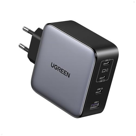 UGREEN Nexode 200W Chargeur Rapide USB C 4 Prots 140W PD 3.1 GaNInfinity | Compatible avec MacBook Pro Air Neo M5 M4 M3 M2 M1 iP