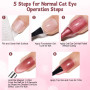 AYBUY Aimant à Ongles ?i, Aimant Ongles Nail Art, Cylindrique | Double Tête, Puissant, pour Vernis Gel ?il De Chat, Nail Art 3D,