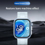 Jaavkkma 4 Pièces Verre Trempé pour Huawei Watch Fit 4 Pro Protection D'écran, Anti Rayures/HD, 3D Incurvé Protection Écran pour