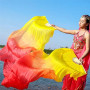 Hayaww 1 Paire D'éVentails De Danse du Ventre Voiles, Danse éVentails en Soie De Danse du Ventre éVentail Voile De Danse du Vent