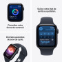 Apple Watch SE 3 (GPS + Cellular), Boîtier Aluminium lumière stellaire 44mm | Bracelet Sport sable - M/L. Fitness + Sommeil + Su
