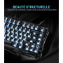 GravaStar Mercury V75 Lite Clavier Gaming Hall Effect,Polling Rate 8K | Dominez chaque duel FPS avec la technologie Hall, le Rap