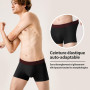 QINCAO Boxers Homme Lot de 6, Coton sans Logo, Confort Bien ajusté | Confortable en Coton de Haute Qualité, Épouse les Formes, S