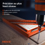 Presch Équerre de menuisier 300mm - Surface innovante effaçable - Aluminium fraisé de haute précision pour des angles de 90° tou