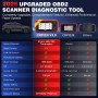 LAUNCH CRP123i V3.0 Elite Valise Diagnostic Auto OBD2 Multimarque | 4 Systèmes Moteur ABS SRS Boîte, 7+ Réinitialisations Huile 