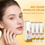 Toivize Crème Anti-Rides au Venin d'Abeille 3 * 20g, Bee Venom Crème | Hydratante et Raffermissante Visage et Cou, Soin Anti-Âge