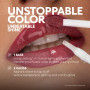KIKO Milano Unlimited Double Touch - Teinte 106 Satin Ruby Red | Rouge à Lèvres Liquide 2 Étapes | Couleur + Gloss | Tenue 12 He