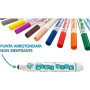 Crayola - Mini Kids, Feutres super, lavables, 12 unités, pointe arrondie | 12 feutres, Mini kids, Feutres super-lavables, Couleu