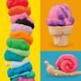 Play-Doh - Mon Coffret Coloré, Pack de 22 Pots de Pâte à Modeler (113 g et 57 g), 30 Couleurs Éclatantes, Loisirs Créatifs pour 